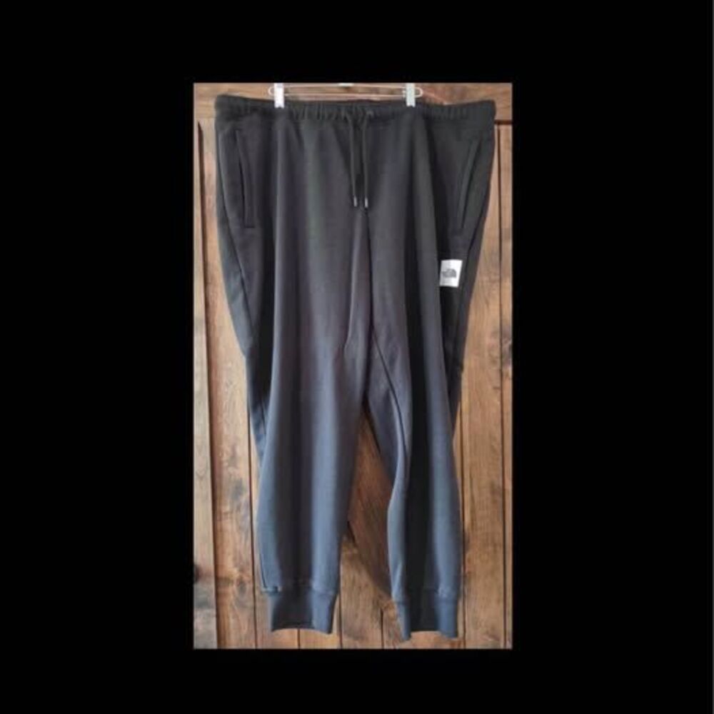 NWT 3X North Face sweat pants jogger black pants standard fit New $55 C7126